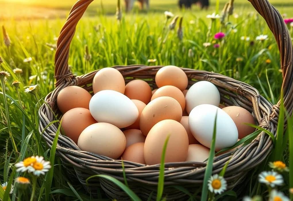 free range chicken eggs