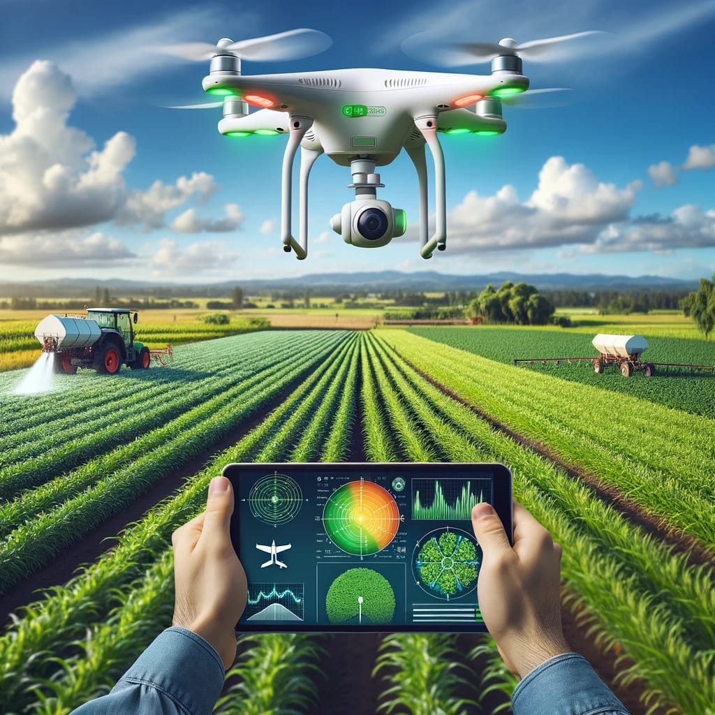 Crop Monitoring Using Drones