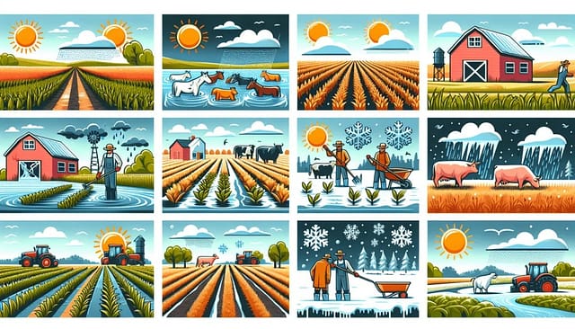How Do Weather Patterns Affect Farming?