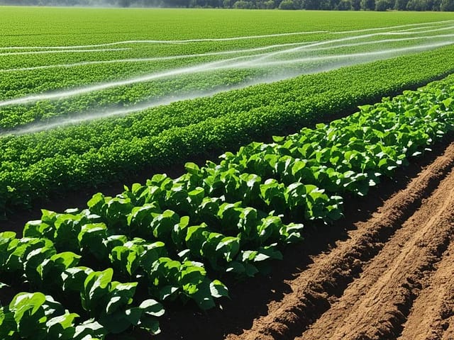 maximizing water use efficiency in irrigation